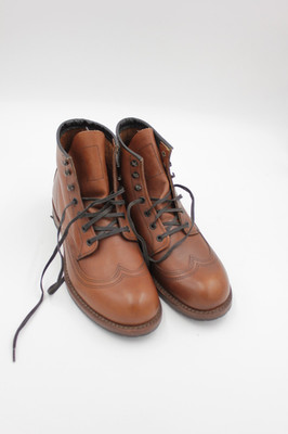 Red Wing Shoes Boots Gr. 42 US 9 UK 8 Braun Glattleder USA Leder/Gummi Sohle