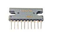 SANYO AUDIO IC LA4270 SIP-10 USED BY VARIOUS BRANDS AND MODELS