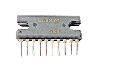SANYO AUDIO IC LA4270 SIP-10 USED BY VARIOUS BRANDS AND MODELS