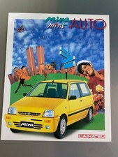 Daihatsu Mira Mint Special Edition Sales Brochure Catalogue Thailand 1997