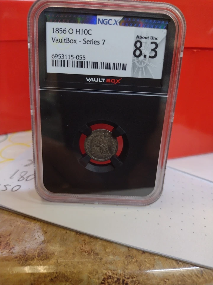 1856-O Half Diam Au53 Very Rare Coin Look At Pictures - Image 2 of 4