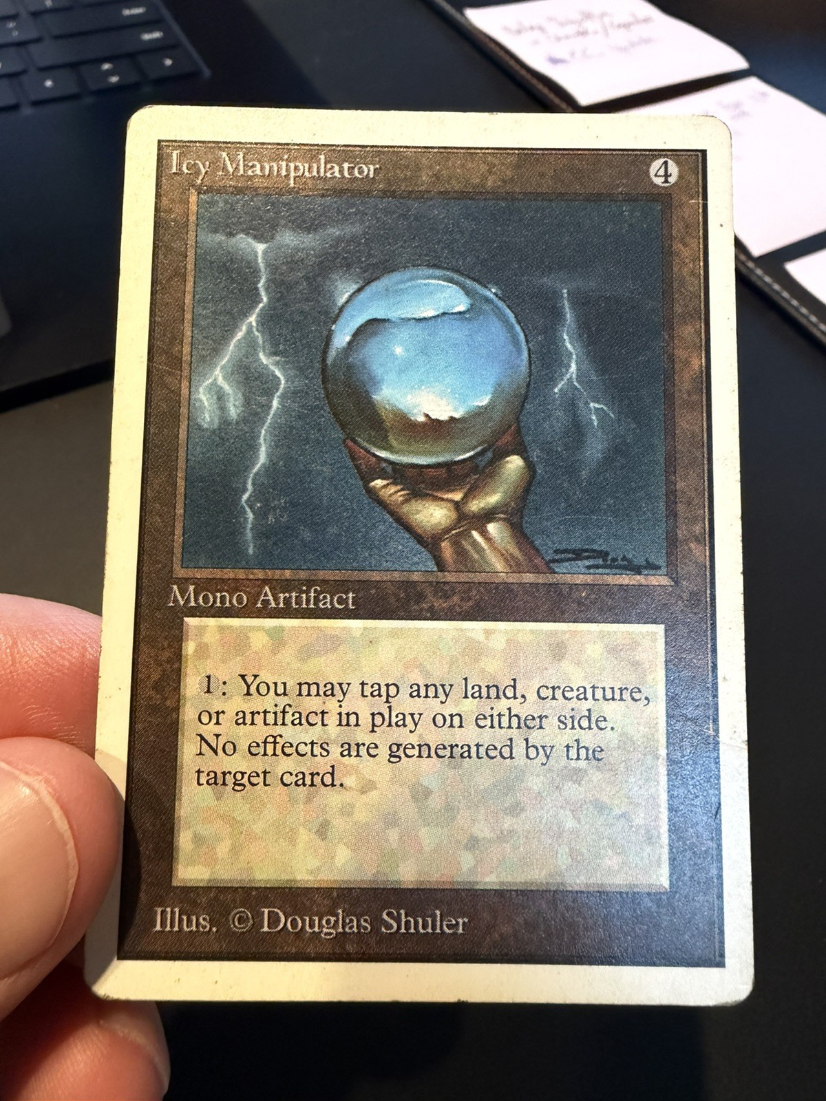 MTG ⭐ Unlimited ⭐ Icy Manipulator ⭐ Vintage Legacy ⭐ Rare LP