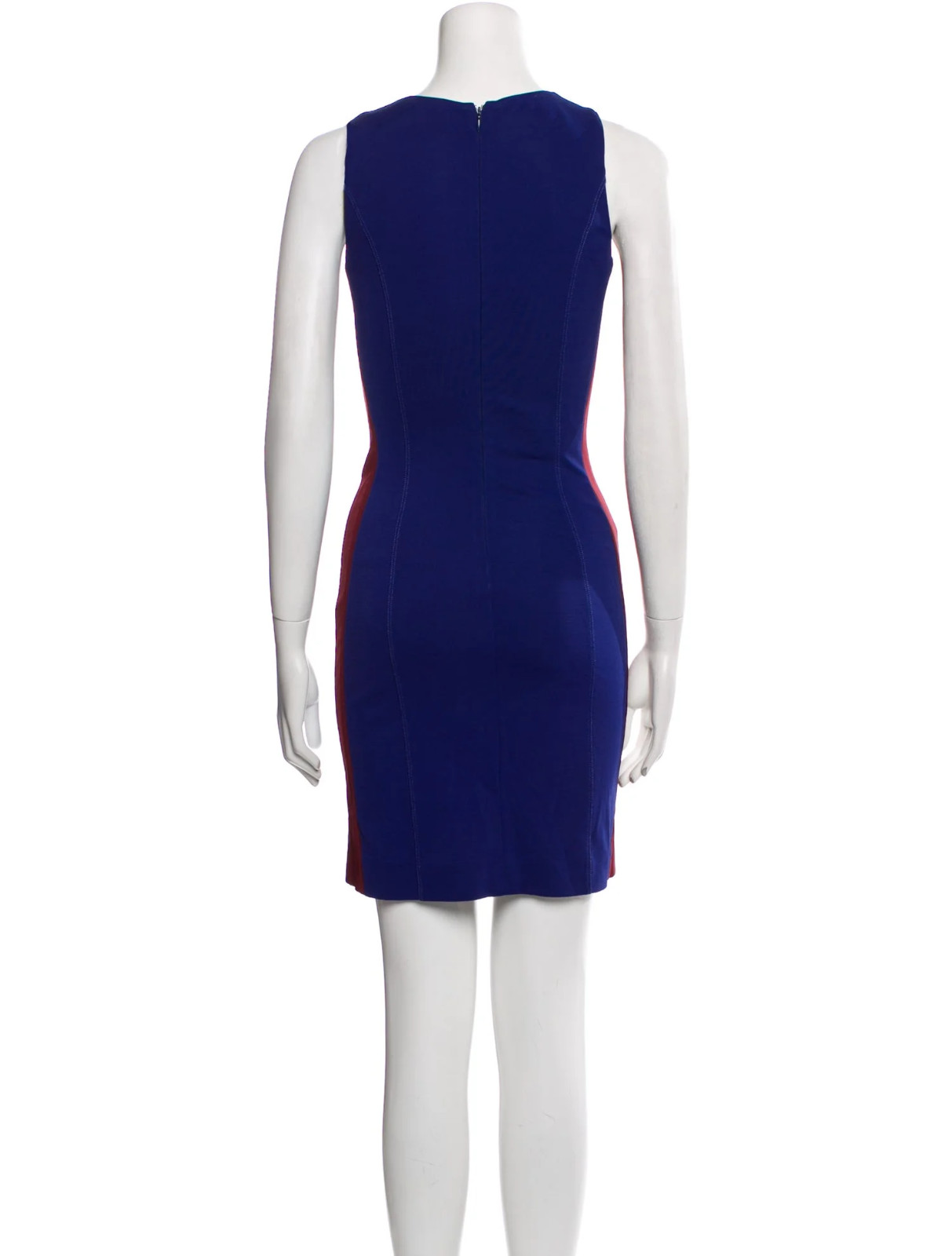 Prada Sport Blue Sleeveless Sheath Mini Dress, Size M (US 6 / IT 42), 2012 thumbnail 2