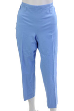 J. Mclaughlin Women Light Blue Cropped Ankle Pants Size 12