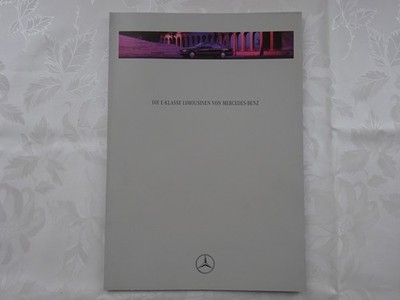 Mercedes-Benz brochure: E-Class W124 07/1994