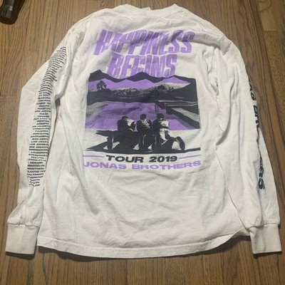 Jonas Brothers Happiness Begins tour 2019 long sleeve medium