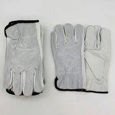 PIP 68-161SB/L Leather Driver Gloves Sz Large Keystone Thb Split Cowhide 6 Pairs