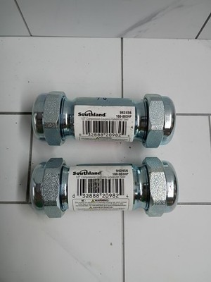 2PK - 1/2  Compression Coupling Galvanized Steel