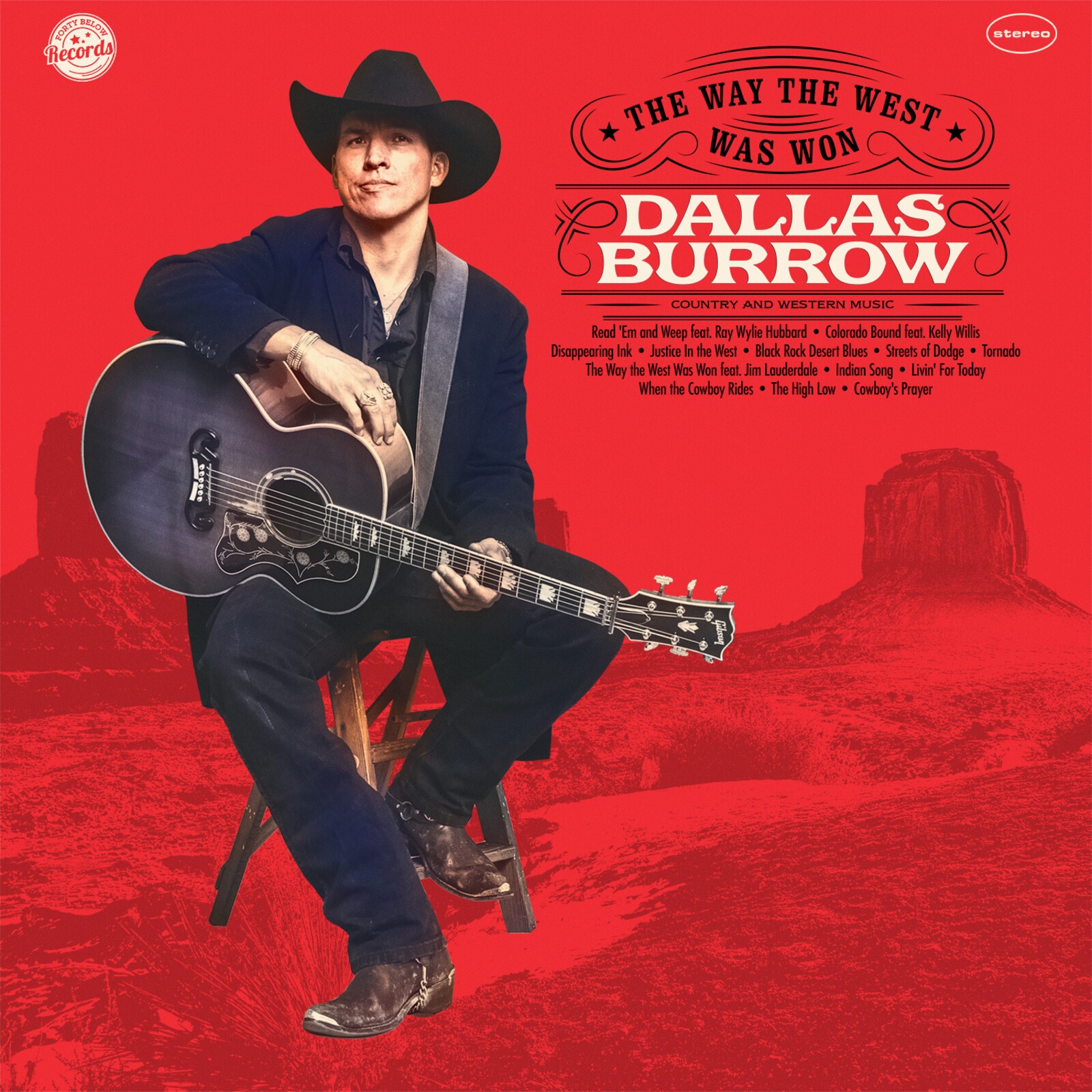 Dallas Burrow Way Il West È Stato Conquistato CD FBR049 NUOVO
