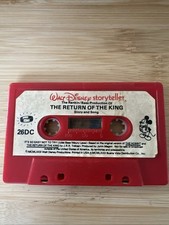 Rare Vintage 1980 Walt Disney Storyteller Cassette Tape The Return of the King