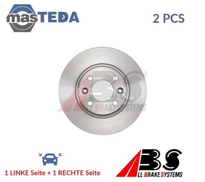 18316 BREMSSCHEIBEN SATZ VORNE ABS 2PCS NEU OE QUALITÄT