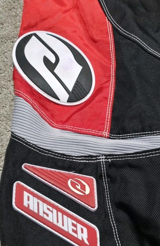 Vtg Deadstock Answer Racing ION Pants Sz 38x30 Off-Road Motorcycle Mesh Lined - Picture 11 of 24