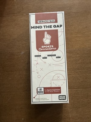 Brand New Solid Roots Mind The Gap Sports Connections Trivia Game Expansion Pack