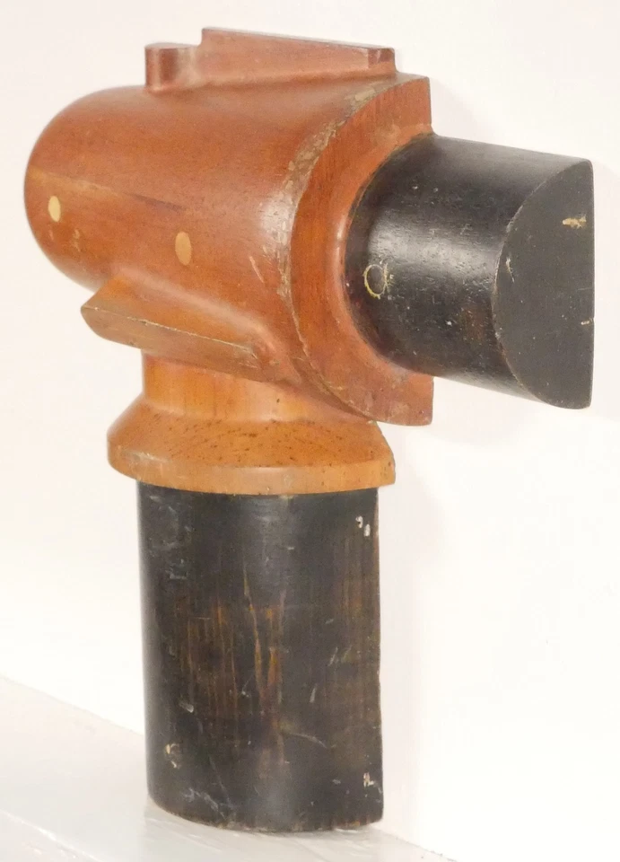 Antique Industrial Foundry Pattern Unique Art Deco Design 10.5" x 9.5" x 2.25" - Image 3 of 4