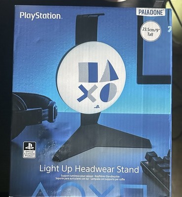 PlayStation Head Light New Paladone Lighted Headset Headphones Holder Stand