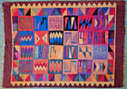 PERU INCAN CALENDAR RUG / TAPESTRY, 44" x 60", Handcrafted Mint! — photo 8