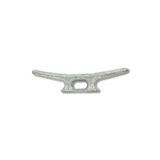 Seachoice Galvanized Iron 10 in Open Base Dock Cleat 30620
