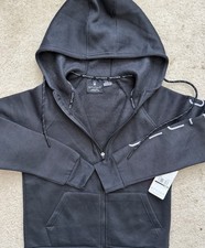 Spyder Womens M Style SWF043 Word Mark Logo Full Zip Hoodie New