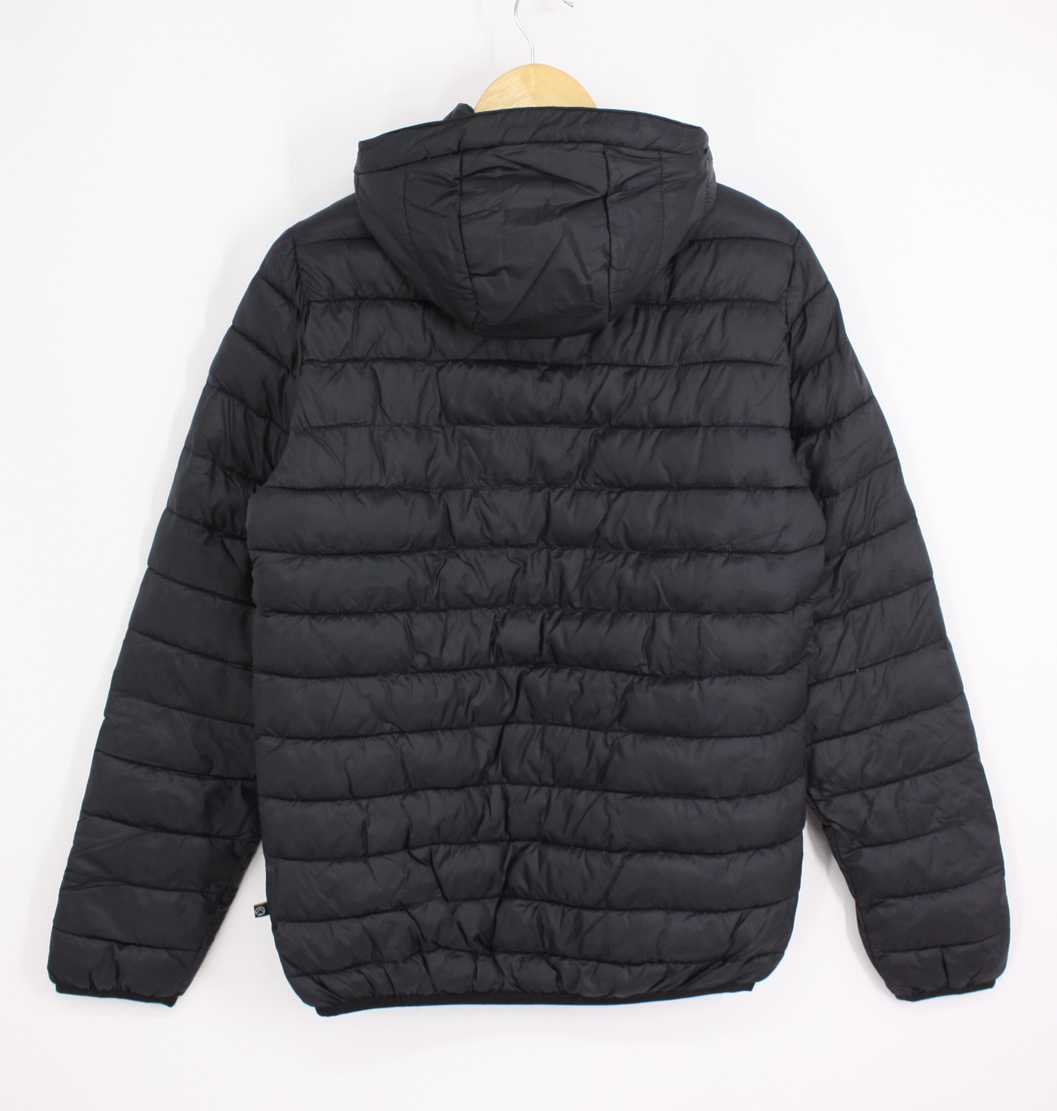 OUR PLANET MENS KARST HOODED JACKET PADDED BLACK RRP £90 IB image 2