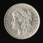 US Coin 1890 O Morgan Silver Dollar AU NO RESERVE!