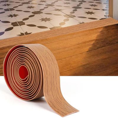 2'' X 10Ft Self Adhesive Floor Transition Strip, Laminate Vinyl Flooring Transit
