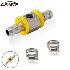 3/8” Fuel Line Fuel Pressure Gauge Sensor T-Fitting Adapter Stainless Steel
