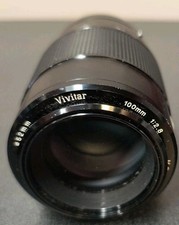 Vivitar 100mm 1:2.8 Mc 1:1 Macro Telephoto lens