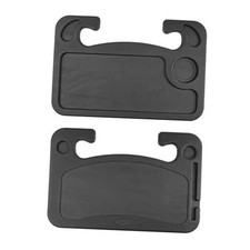 2 in 1 Car Steering Wheel Tray for Laptop with Pen Holder Food Table for Black