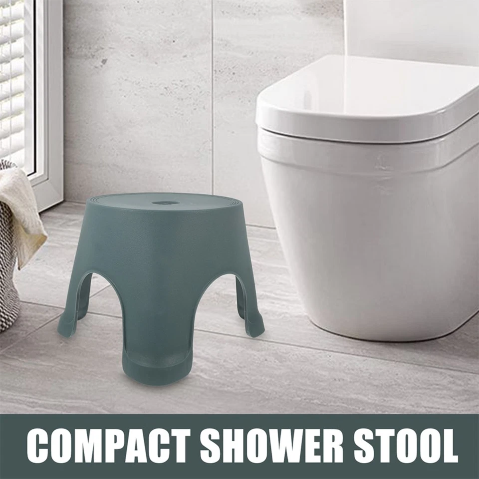  Plastik Hocker Tritthocker Badezimmer-Toilettenhocker Kinder Stiefstuhl - Bild 3 von 4