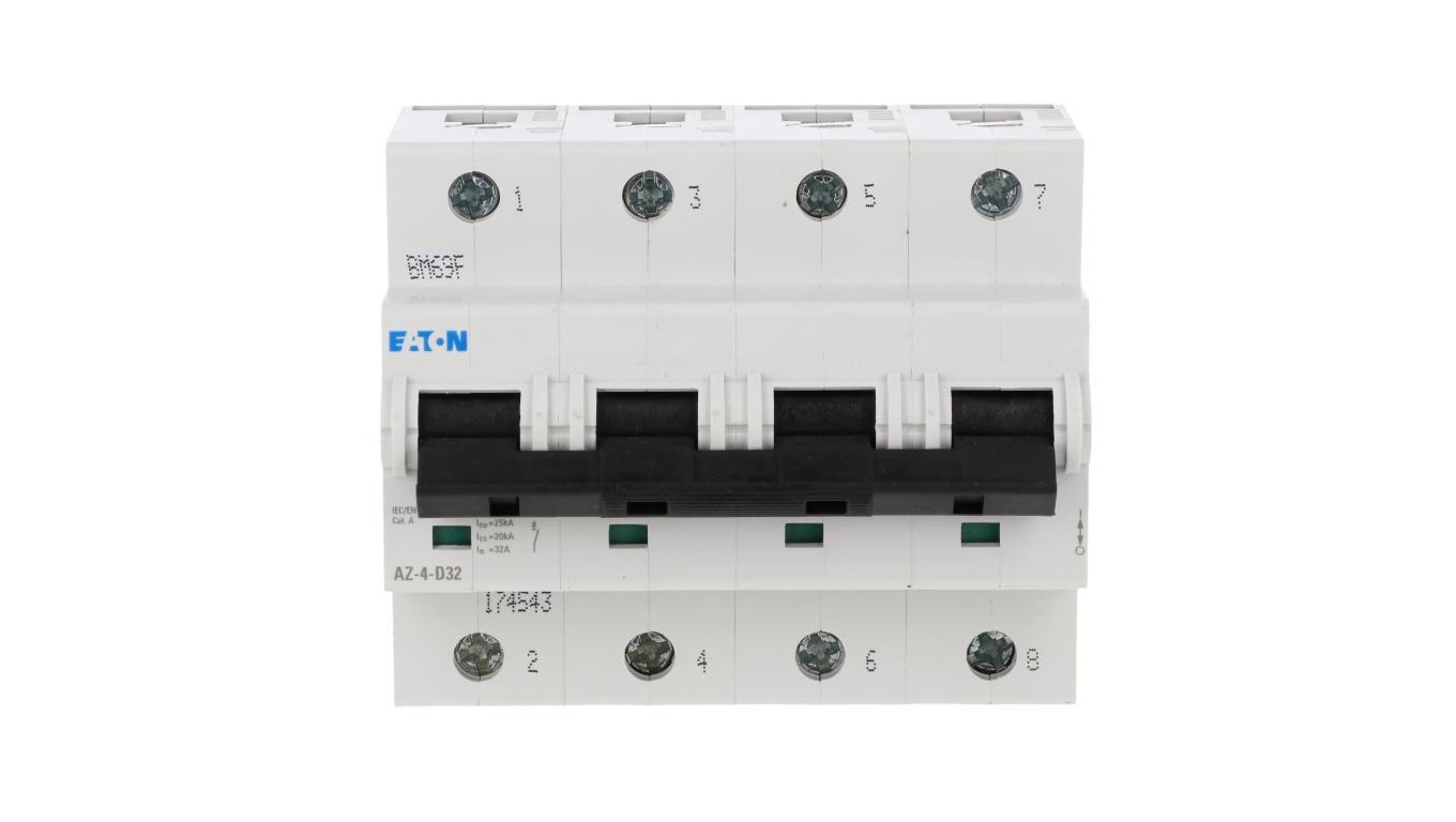 4P D 32A Overcurrent Switch 25kA AC AZ-4-D32 174543
