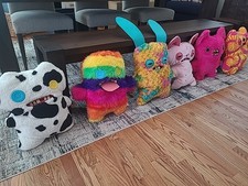 Lot Of 6 New Fuggler Monster Plush Bigg Fugg 16  Monster Plush Teeth NWT