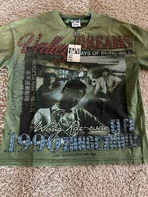 Vale Valley Forever Dreams Green Money Bling Tee Size Large Brand