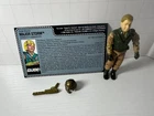 Vintage G.I. Joe Major Storm 1990 Action Figure  Hasbro ARAH WITH FILE CARD *21