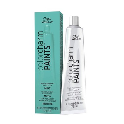 WELLA Color Charm Paints Semi-Permanent, Mint - pack of 3