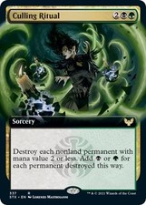 Culling Ritual (Extended Art) - Foil NM MTG Strixhaven: School of Mages