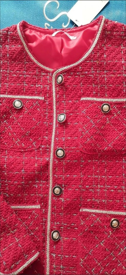 TLD Women Allday Red Hair Braided Sweater - Delaware main image 1