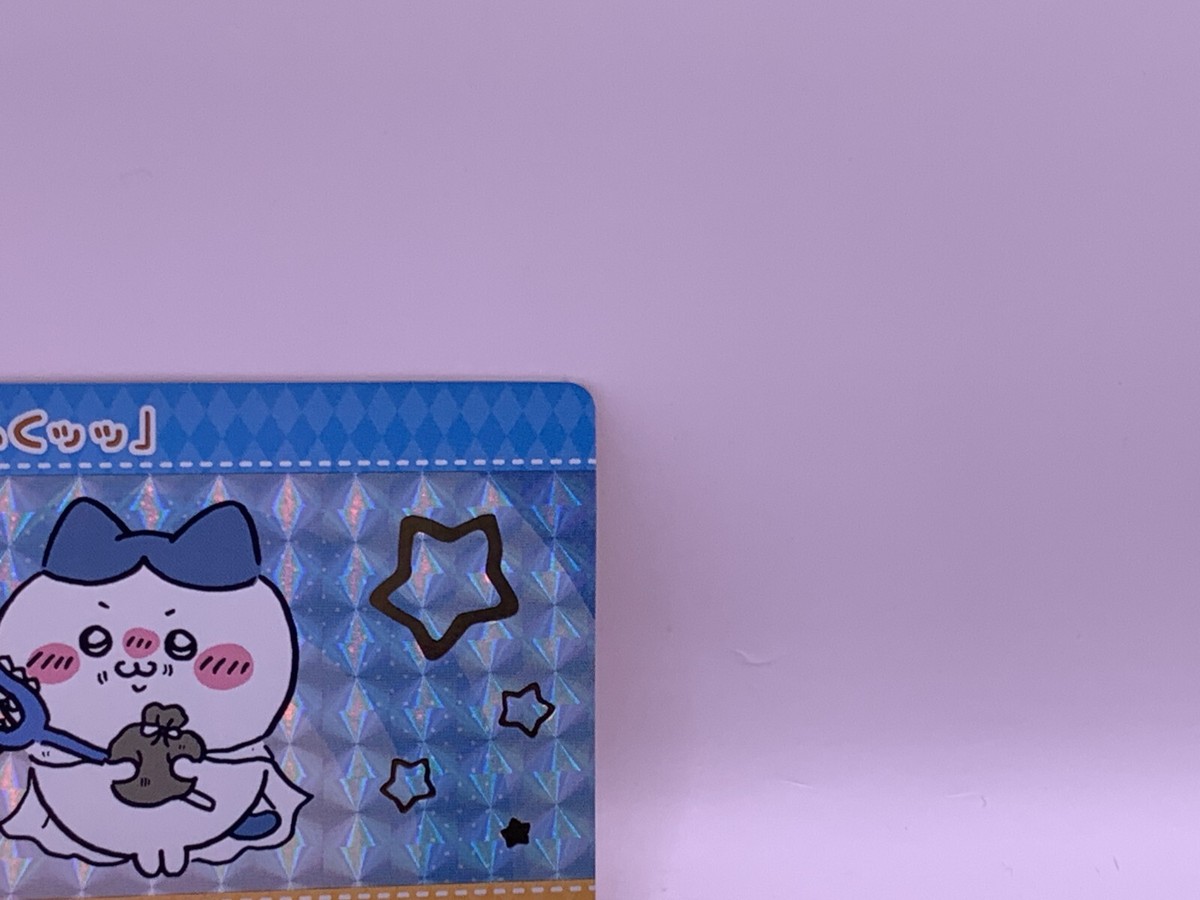 Hachiware Chiikawa Card Bandai Made in Japan Japanese @nagano