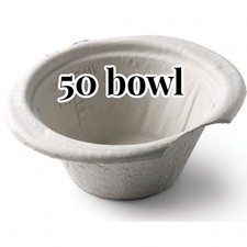 Disposable Pulp General Purpose Vomit Bowl Sick Urine - 1 Litre - Qty 50 Bowls
