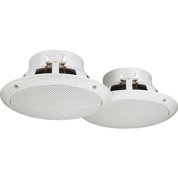 Monacor Coppia di altoparlanti da incasso, diffusori da soffitto,casse da parete