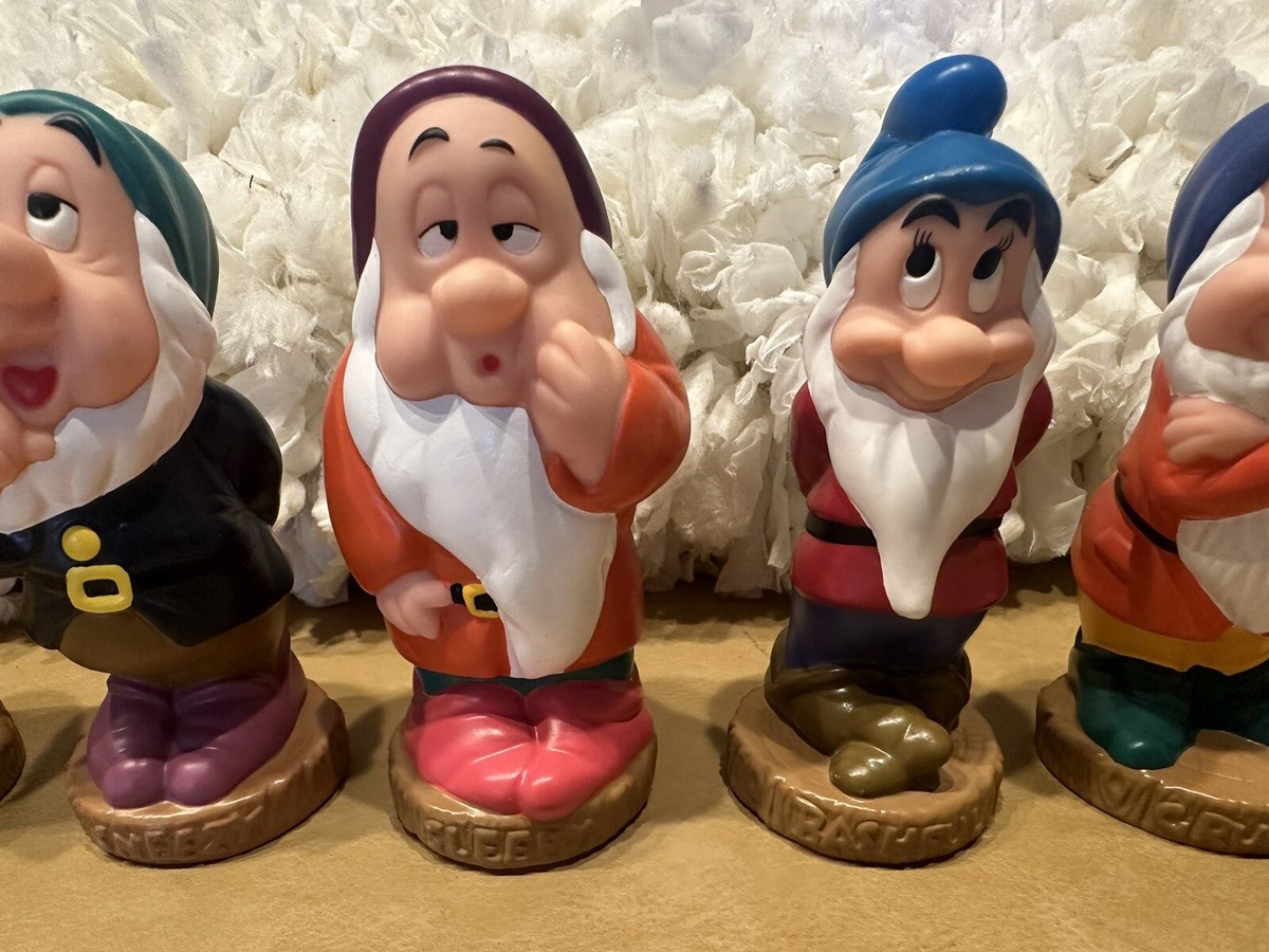 Set of 7 Vintage Walt Disney Seven Dwarfs 5