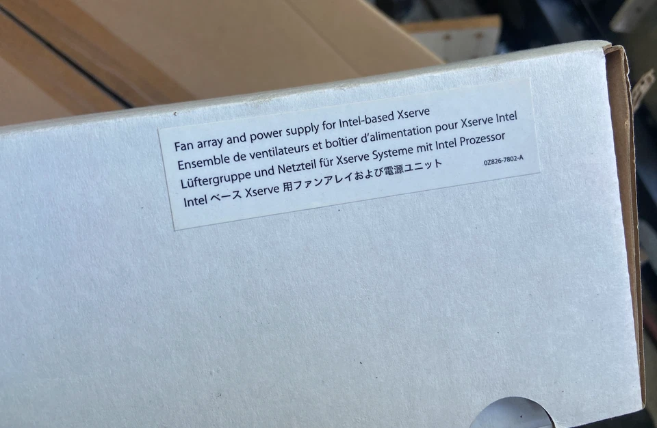 Apple Xserve Main Logic Board 607-0343 and Fan Array NOS - Image 3 of 4