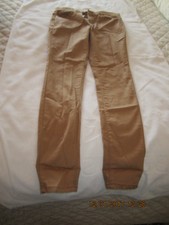 Preowned Young Women's Forever 21 Skinny Brown Pants Size 28 X 31"