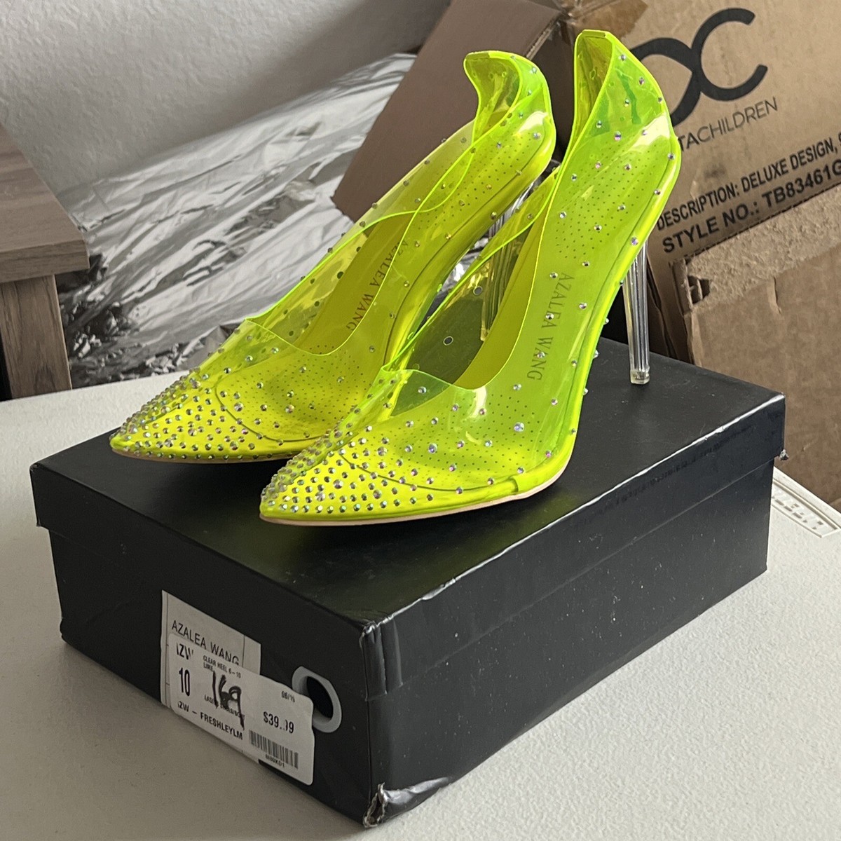 靴 YELLO ALTERNA SNEAKER HEEL YELLO / AZURE SNEAKER HEELS