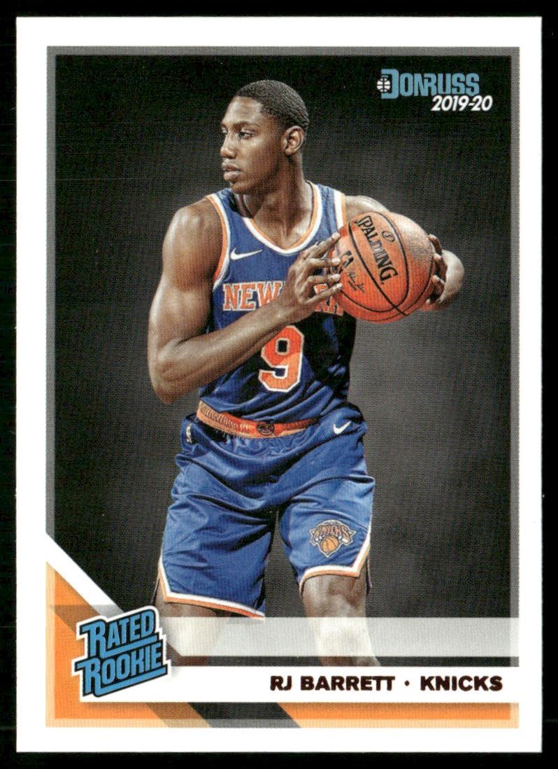 2019-20 Donruss Rated Rookie RJ Barrett RC #203