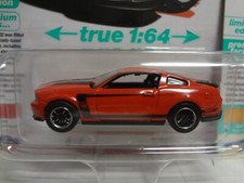 Auto World 2012 Ford Mustang BOSS 302 AW64502 Competition Orange