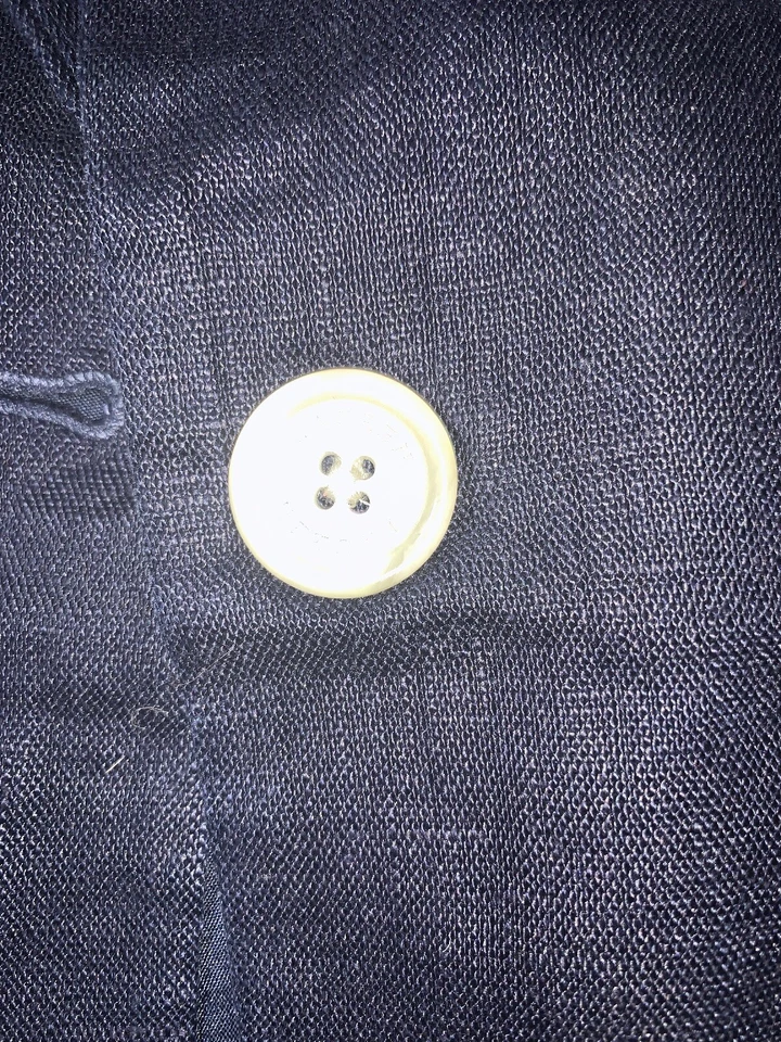 Preowned- Lauren Ralph Lauren Linen Blazer Womens (Size 4P) - Image 2 of 4