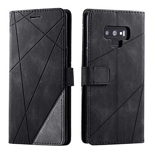 SONWO Cover per Galaxy Note 9, Flip Caso in PU Pelle Case Cover (z0I)
