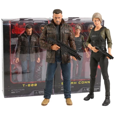 Figurines NECA T-800 et Sarah Connor Collection Film Terminator 6 Dark Fate