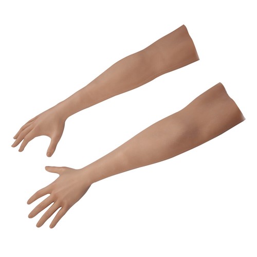 Realistic Silicone Female Glove with Nails for Cosplay Crossdresser Halloween - Picture 8 of 9