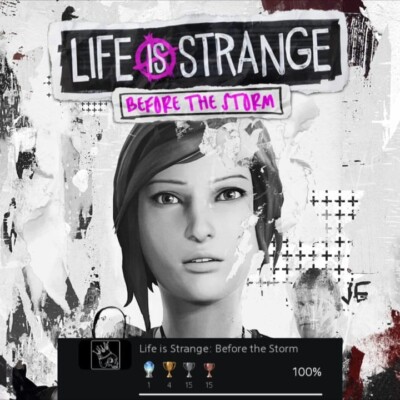 Platinum Trophy Service Life is Strange Before the Storm PS4